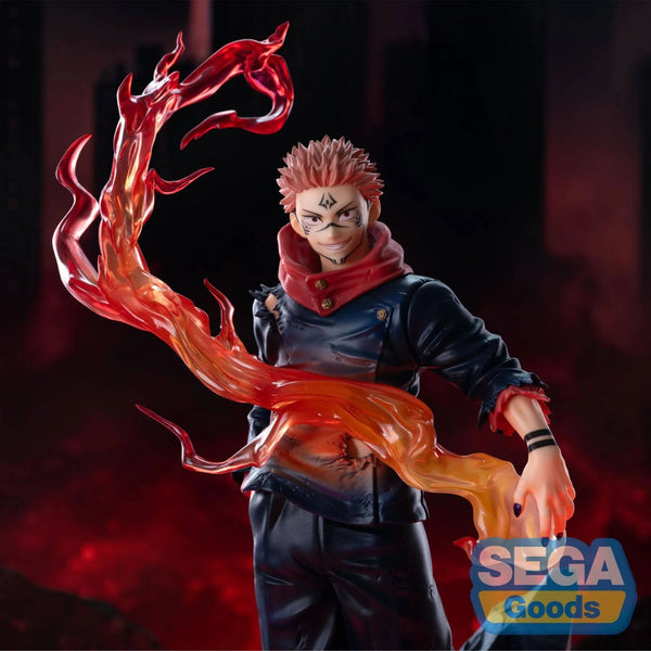 Jujutsu Kaisen Luminasta Sukuna Figure | Divine Flame (Kamino) Edition | SEGA Prize