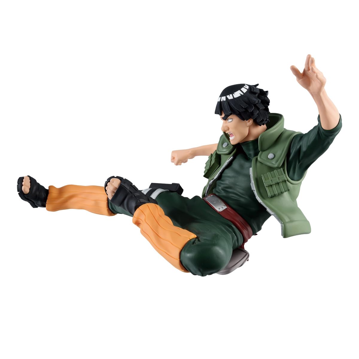 Banpresto Naruto Vibration Stars Might Guy Figure – Authentic Anime Statue 5.9"