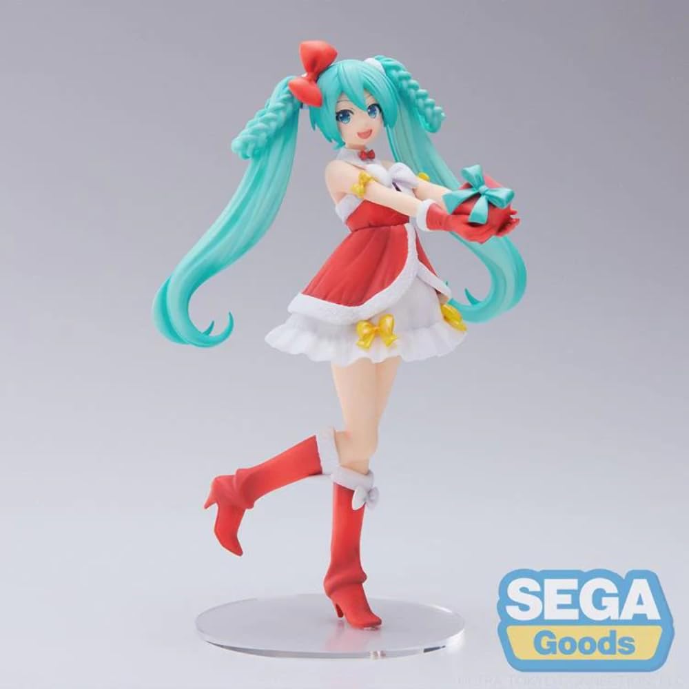 100% Authentic SEGA Hatsune Miku Christmas 2022 SPM Figure US Stock