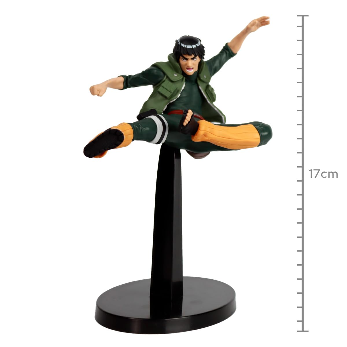 Banpresto Naruto Vibration Stars Might Guy Figure – Authentic Anime Statue 5.9"