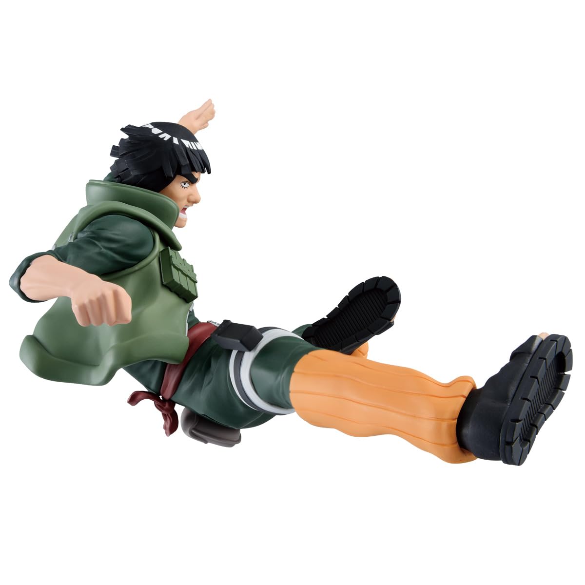 Banpresto Naruto Vibration Stars Might Guy Figure – Authentic Anime Statue 5.9"