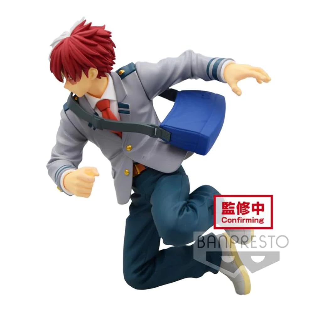 Banpresto My Hero Academia Todoroki Figure – BRAVEGRAPH Vol.2 Statue 5.5"