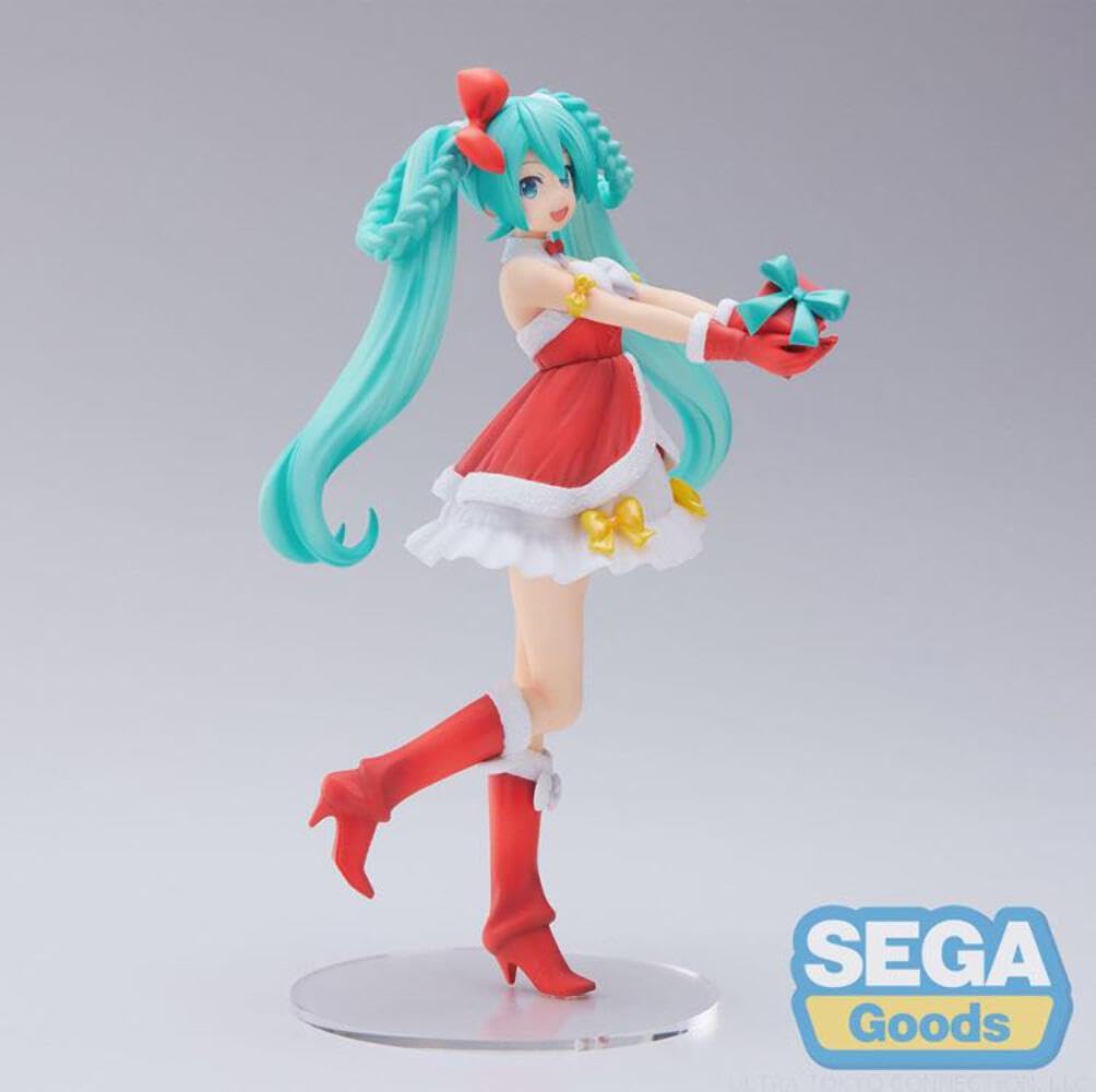 100% Authentic SEGA Hatsune Miku Christmas 2022 SPM Figure US Stock