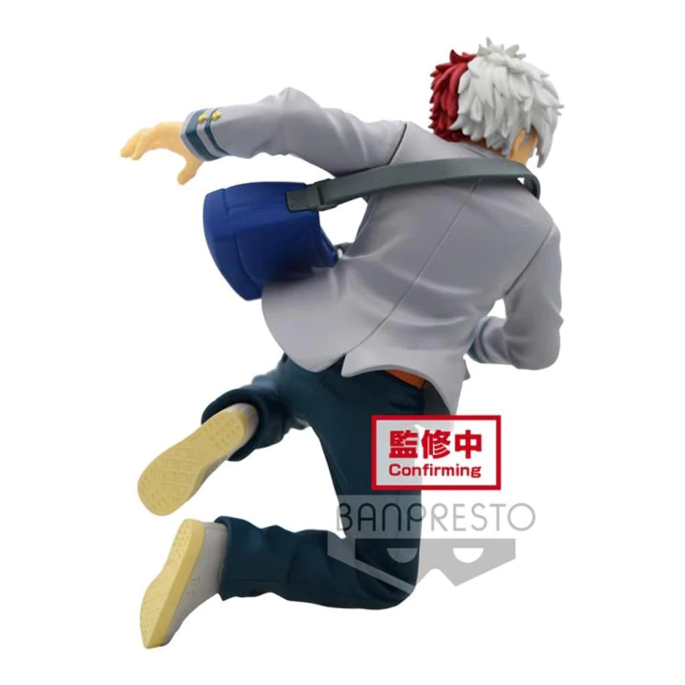 Banpresto My Hero Academia Todoroki Figure – BRAVEGRAPH Vol.2 Statue 5.5"
