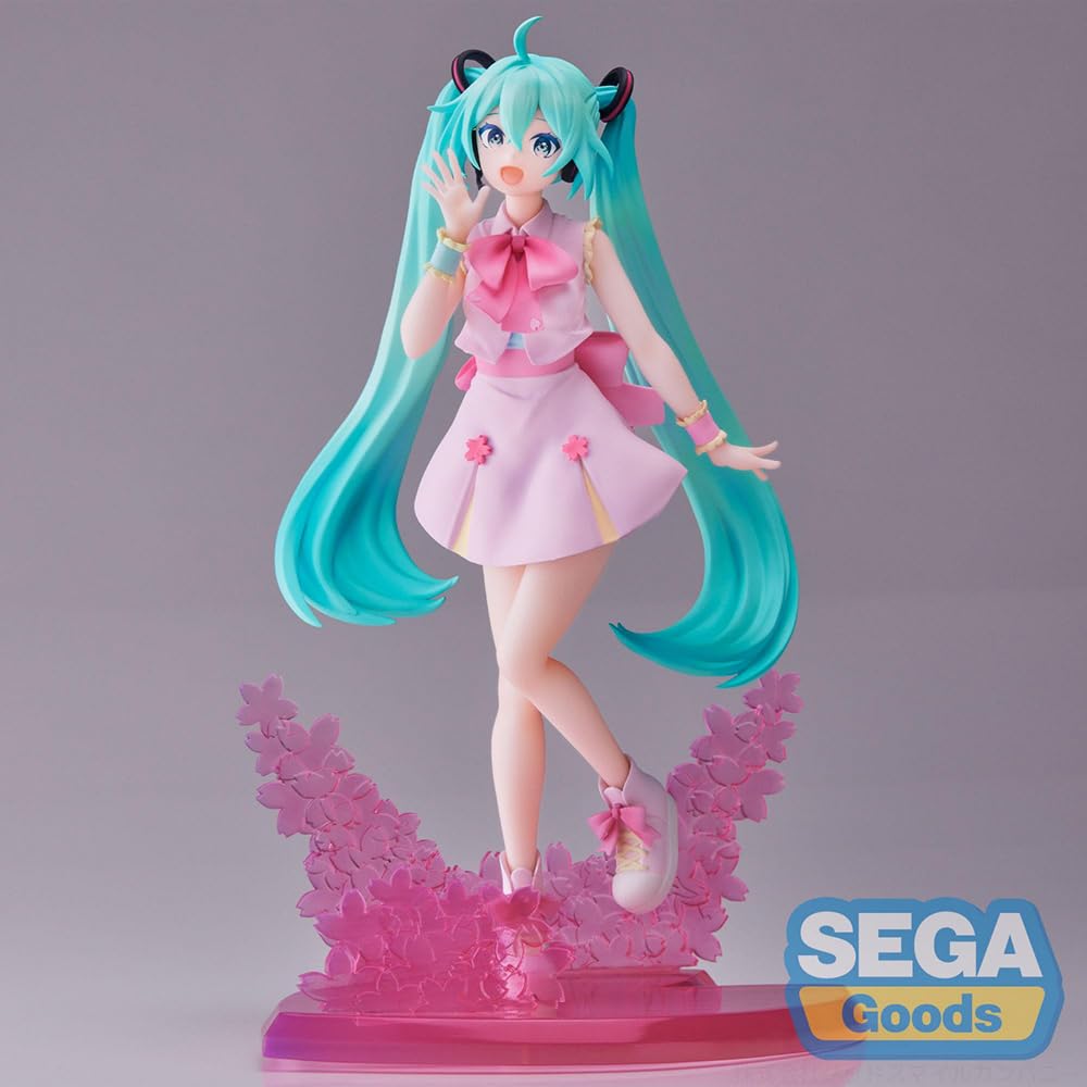 SEGA Luminasta Hatsune Miku Sakura Miku Omutatsu Ver. Figure
