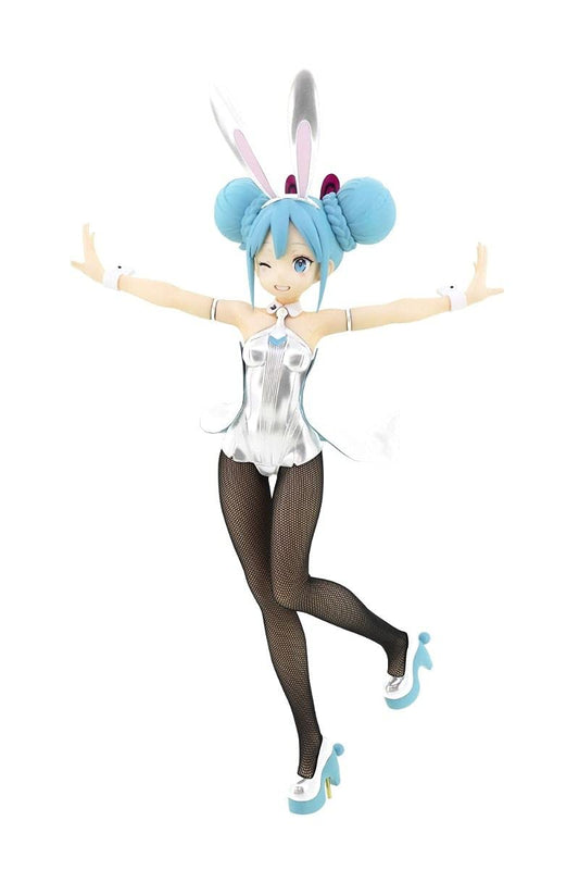 Authentic FURYU Hatsune Miku BiCute Bunnies White Ver. Figure – US Ship