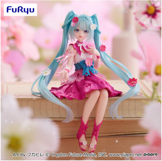 FuRyu Hatsune Miku Noodle Stopper Figure Flower Fairy - Cosmos