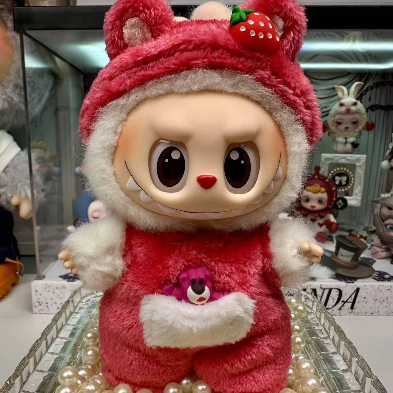 FREE DOLL+POP MART LABUBU Outfit The Monsters Plush Doll Replacing Clothes Set