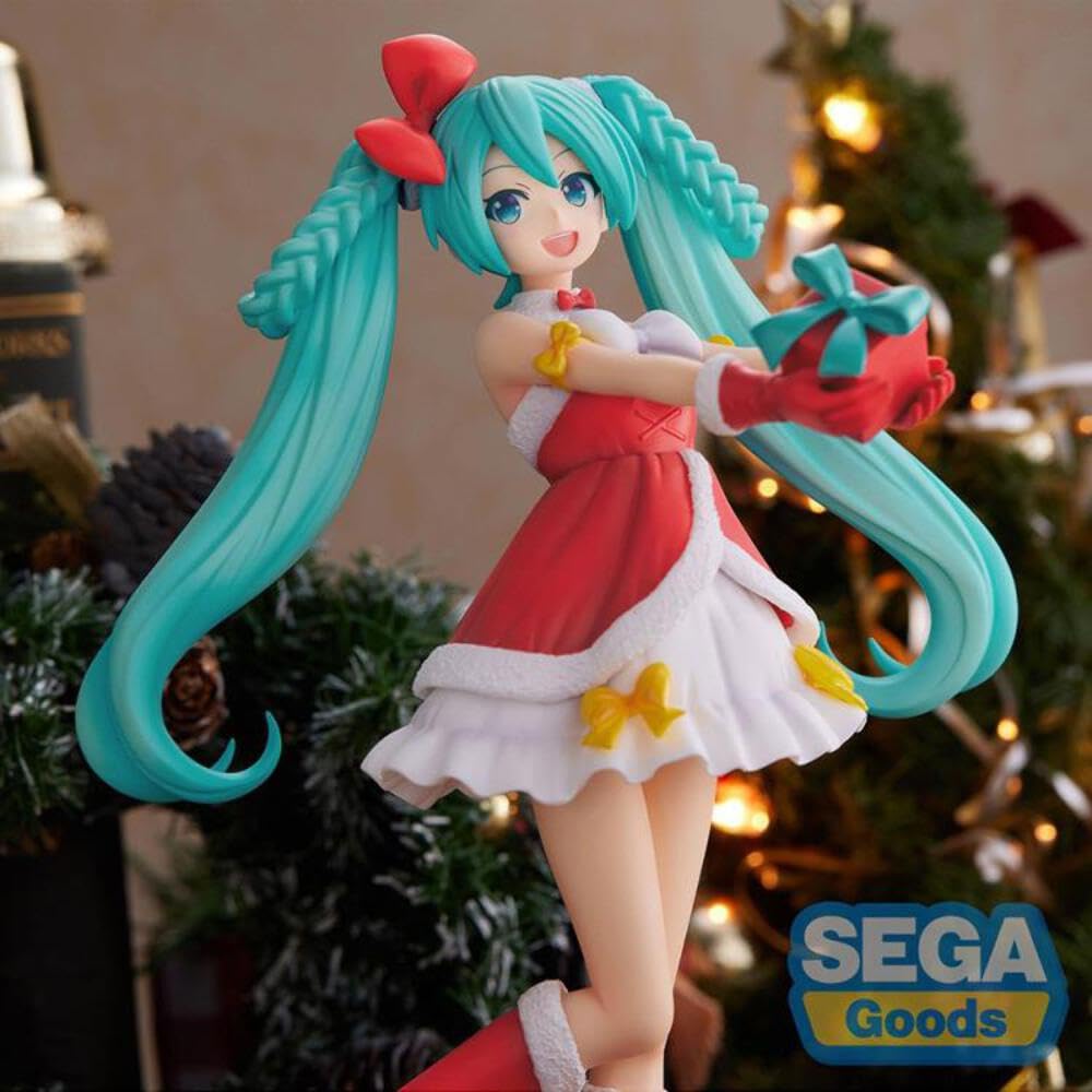 100% Authentic SEGA Hatsune Miku Christmas 2022 SPM Figure US Stock