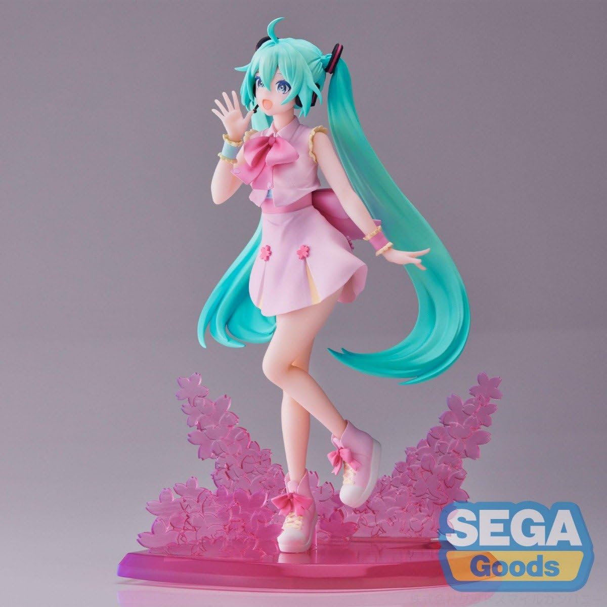 SEGA Luminasta Hatsune Miku Sakura Miku Omutatsu Ver. Figure