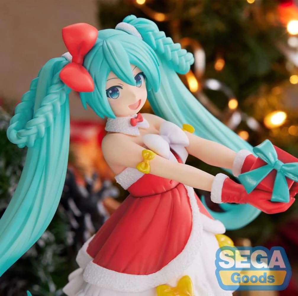 100% Authentic SEGA Hatsune Miku Christmas 2022 SPM Figure US Stock