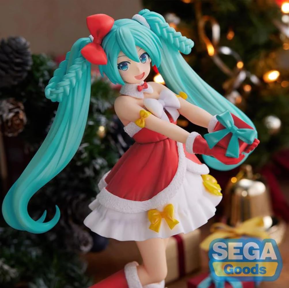 100% Authentic SEGA Hatsune Miku Christmas 2022 SPM Figure US Stock