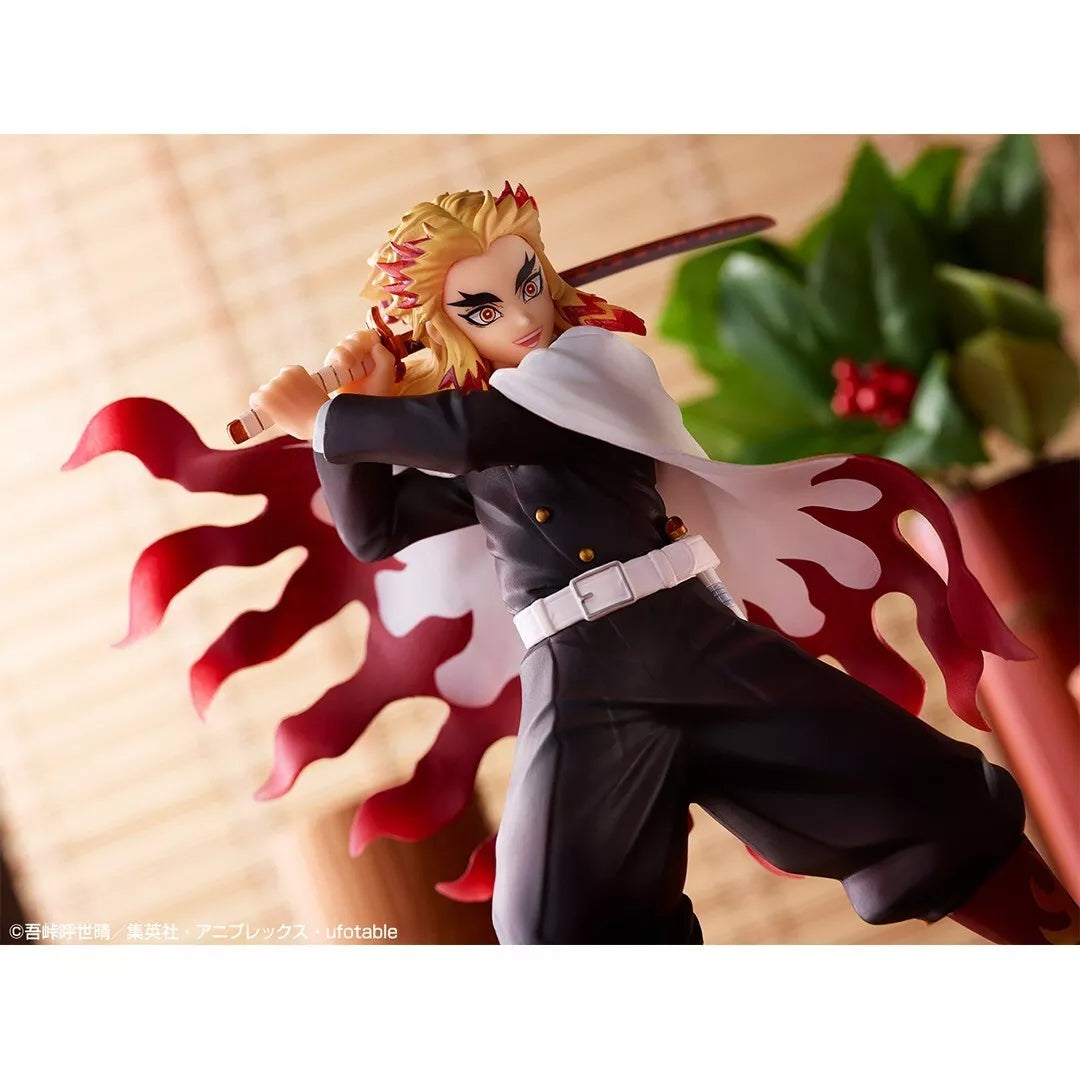 BANDAI Kyojuro Rengoku Last One ver. Ichiban KUJI Demon Slayer: Kimetsu no Yaiba Mugen Train version Last One Award figure