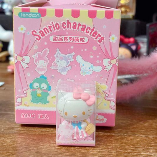 Sanrio Dessert Blind Box Mini Figure PVC – Hello Kitty/My Melody/Kuromi (Random)