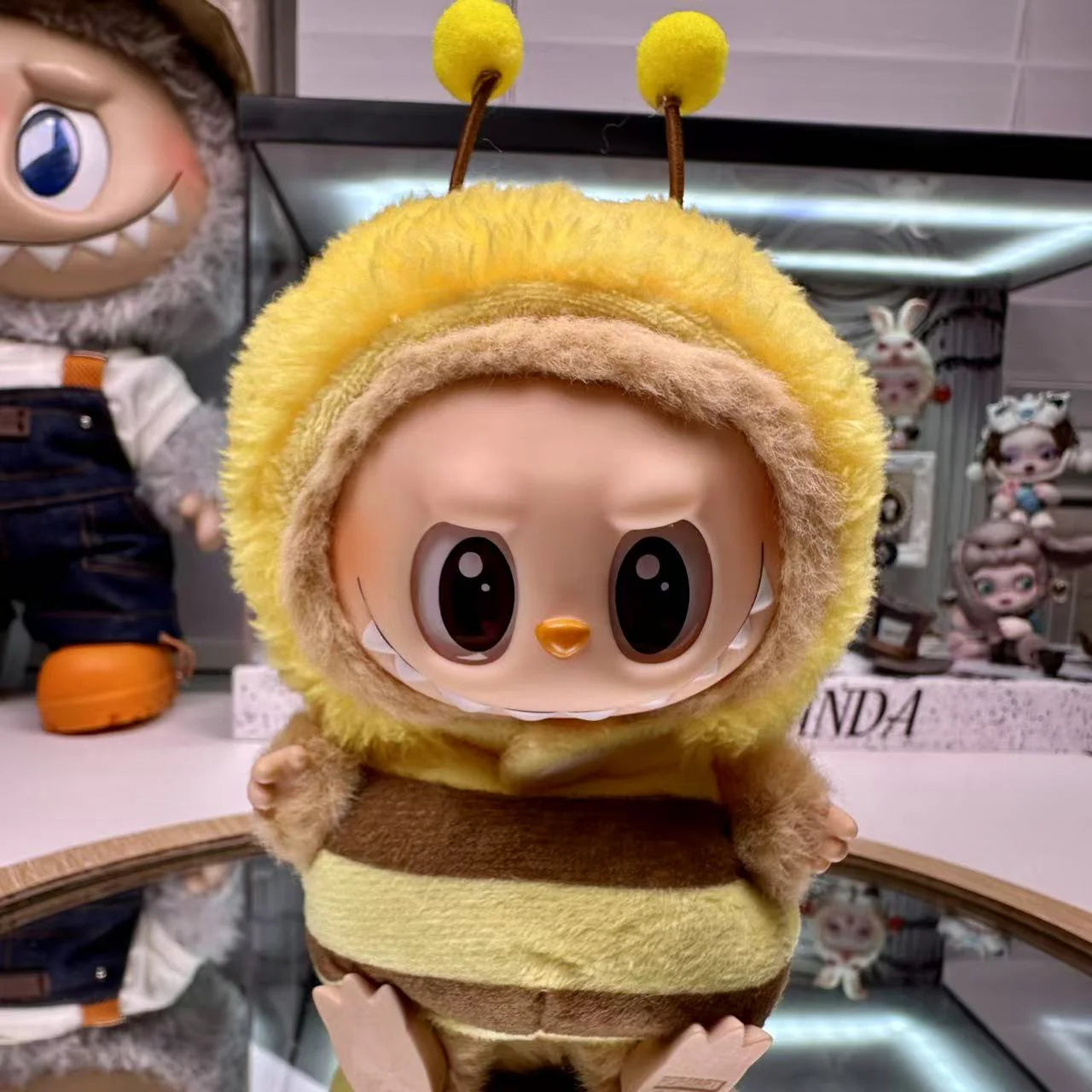 FREE DOLL+POP MART LABUBU Outfit The Monsters Plush Doll Replacing Clothes Set