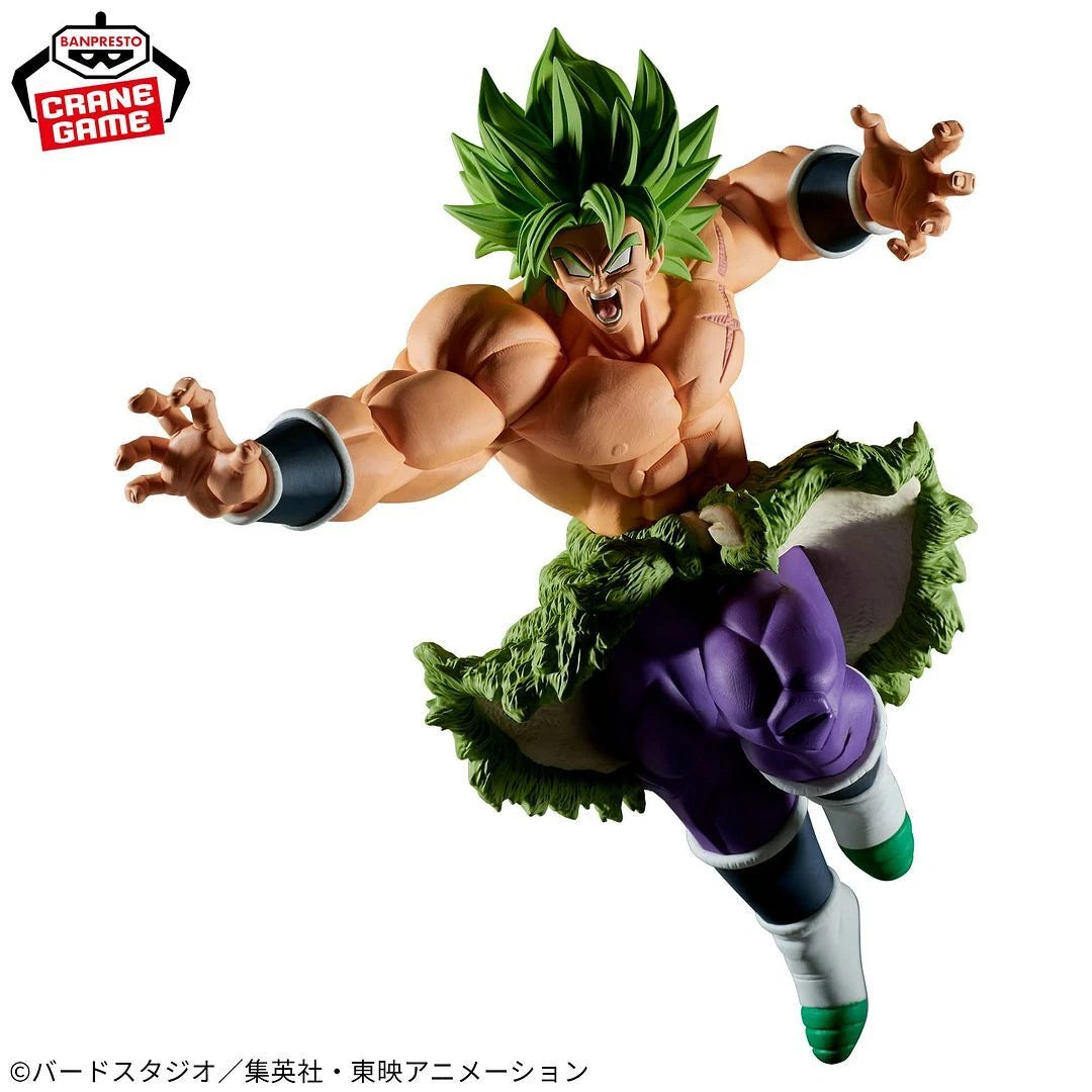 BANDAI Dragon Ball Super Match Makers Super Saiyan Broly Figure by Banpresto