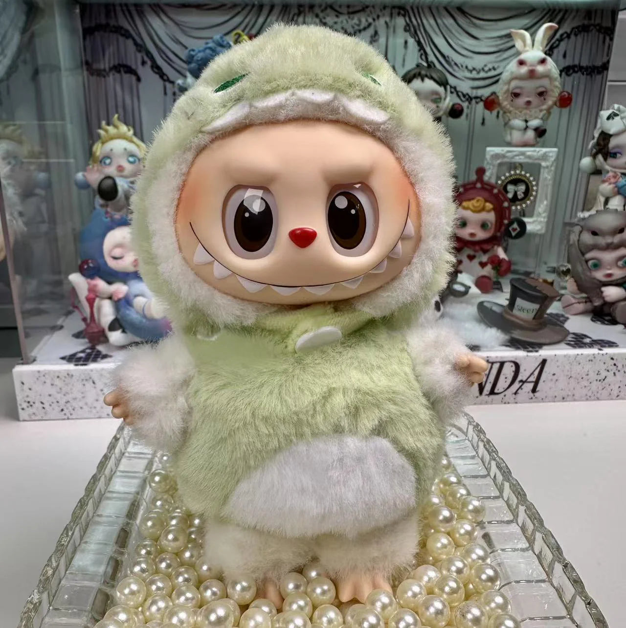 FREE DOLL+POP MART LABUBU Outfit The Monsters Plush Doll Replacing Clothes Set