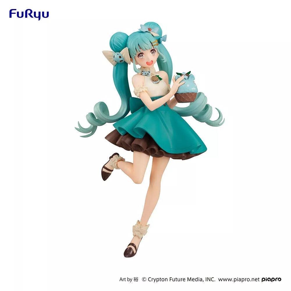 FuRyu - Hatsune Miku Sweet Sweets Series Chocolate Mint Ver. Figure