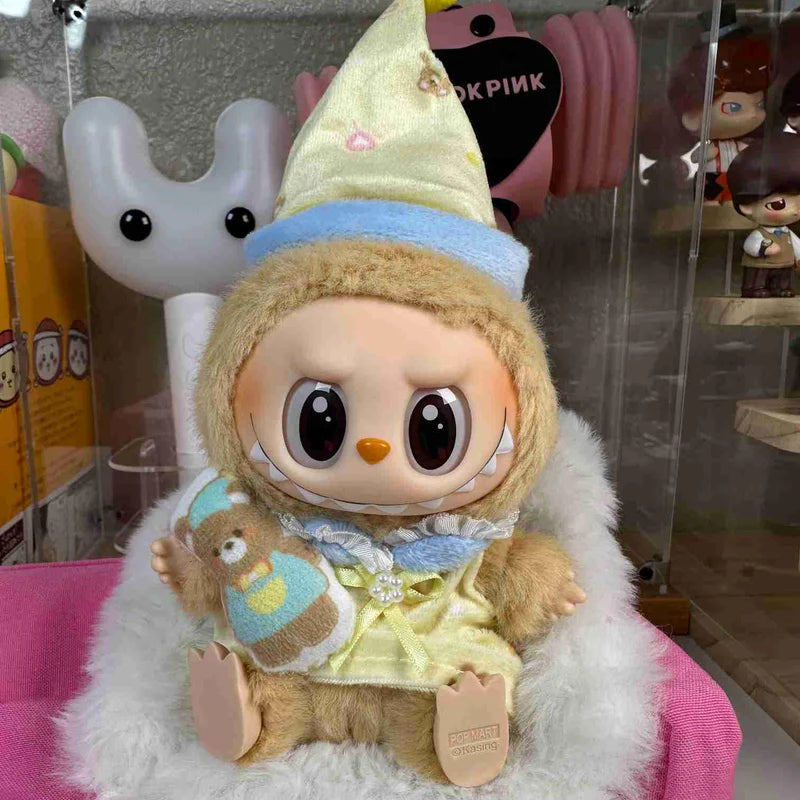 FREE DOLL+POP MART LABUBU Outfit The Monsters Plush Doll Replacing Clothes Set
