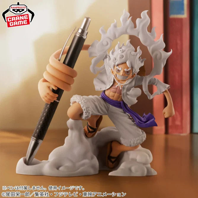 bandai luffy gear 5 BANPRESTO ONE PIECE FigLife! Monkey D. Luffy - Gear 5