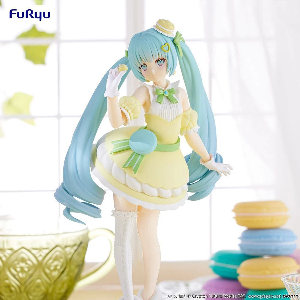 Hatsune Miku Exceed Creative SweetSweets Series Macaroon Citron ver. Figure