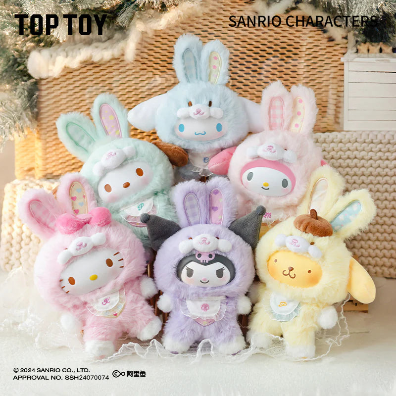 TOP TOY Elf Bunny Baby Vinyl Plush Keychains Gift Blind Box 100% AUTHENTIC