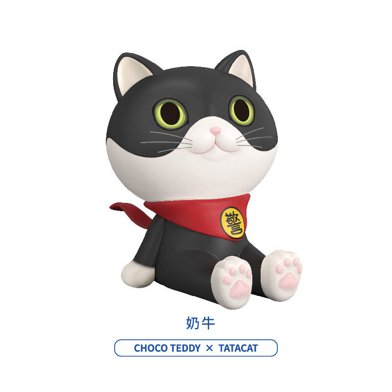 CHOCO TEDDY Tata Cat Phone Stand Series Blind Box Figure
