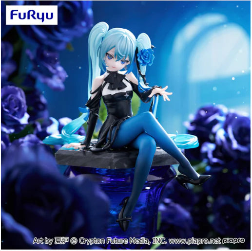 FuRyu Hatsune Miku Noodle Stopper Figure Flower Fairy Blue Rose