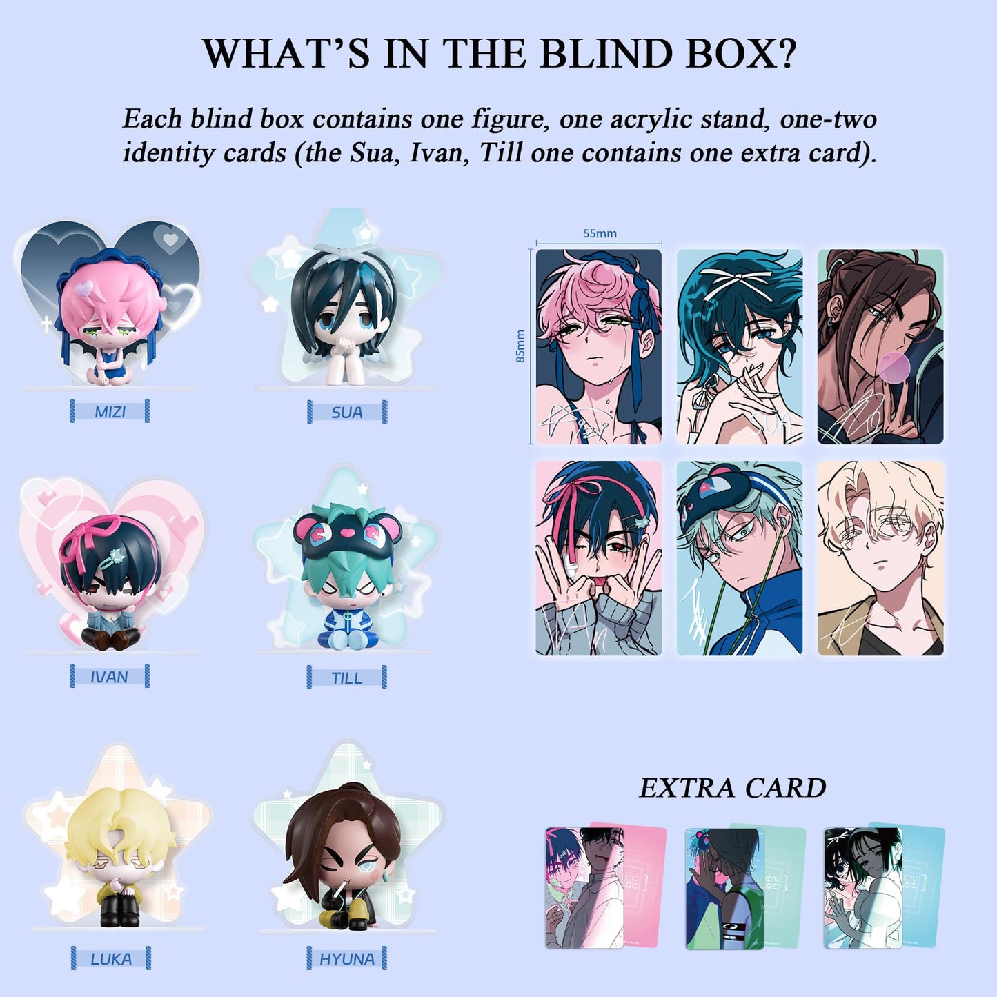 Alien Stage Free Stage Series Mystery Blind Box Figures Collectible Anime Statues