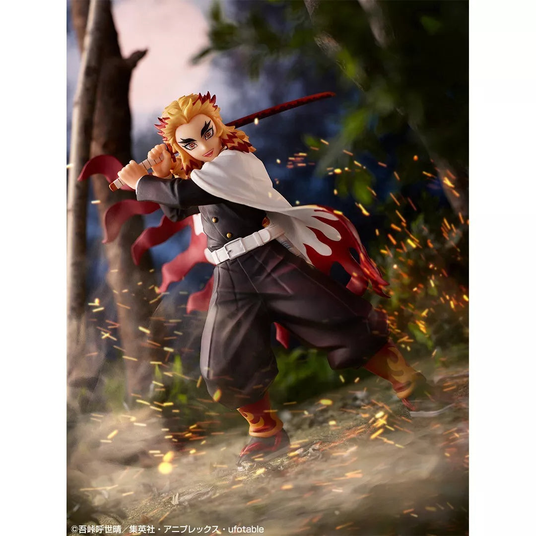 BANDAI Kyojuro Rengoku Last One ver. Ichiban KUJI Demon Slayer: Kimetsu no Yaiba Mugen Train version Last One Award figure