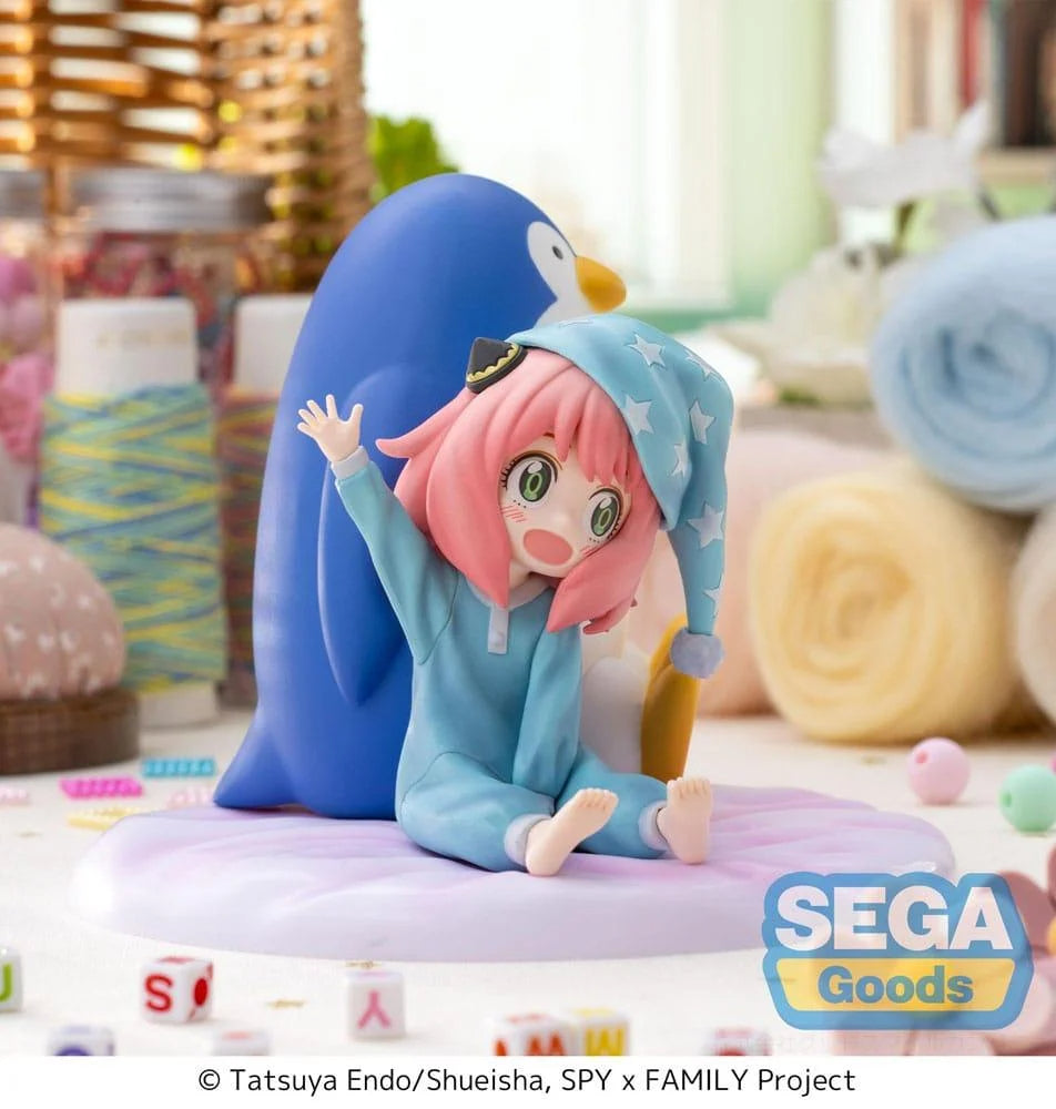 SEGA SPY×FAMILY - Luminasta Figure - Anya Forger Pajamas Ver. 2 with Penguin