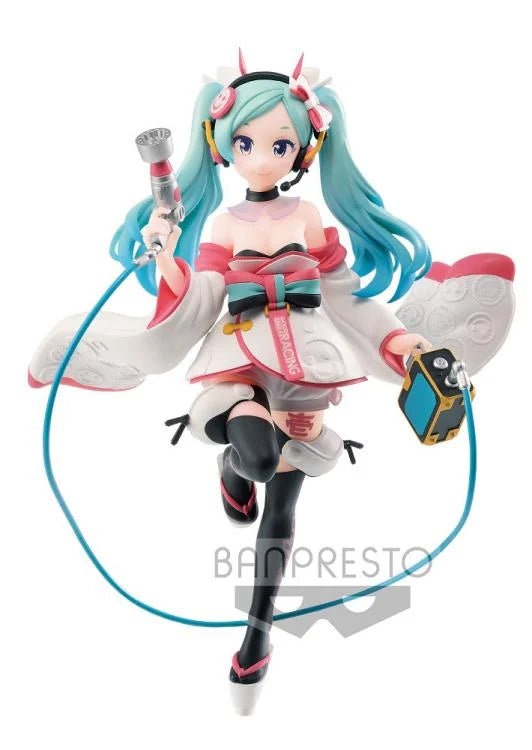Authentic Banpresto Espresto Hatsune Miku Racing 2020 Kimono Ver. Figure US Ship
