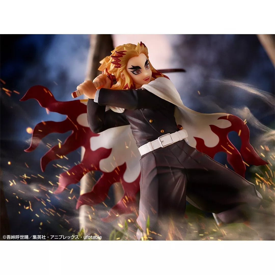 BANDAI Kyojuro Rengoku Last One ver. Ichiban KUJI Demon Slayer: Kimetsu no Yaiba Mugen Train version Last One Award figure