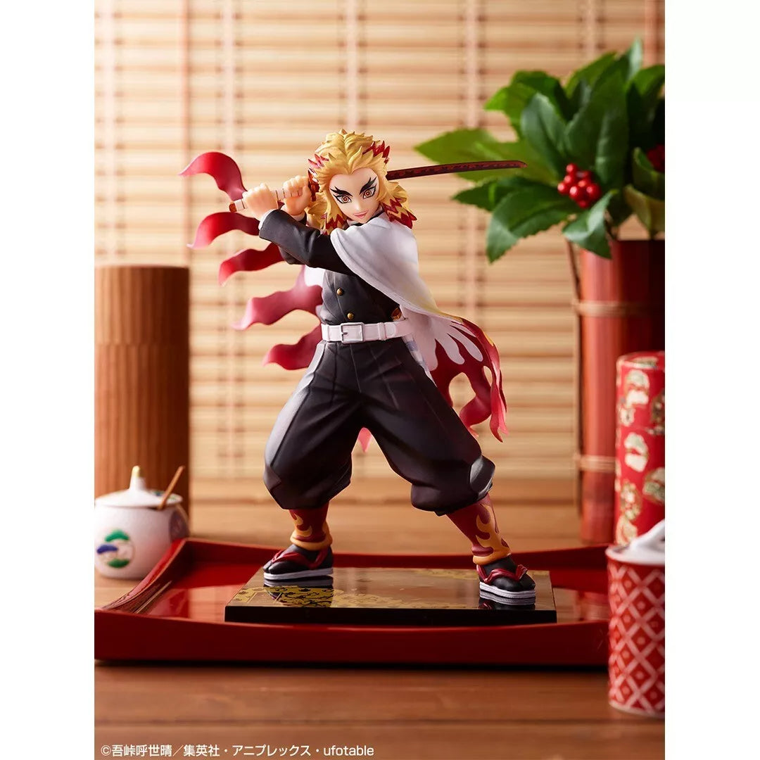 BANDAI Kyojuro Rengoku Last One ver. Ichiban KUJI Demon Slayer: Kimetsu no Yaiba Mugen Train version Last One Award figure