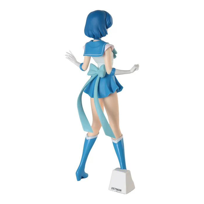 Sailor Moon Eternal Glitter & Glamours Super Sailor Mercury Ver.B 9.1" Figure Bad Damage