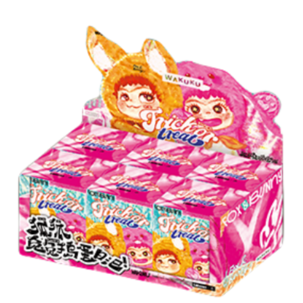 Letsvan Wakuku Blind Box Plush Toys - Fox & Bunny Trick Or Treat Series US Seller | Authentic