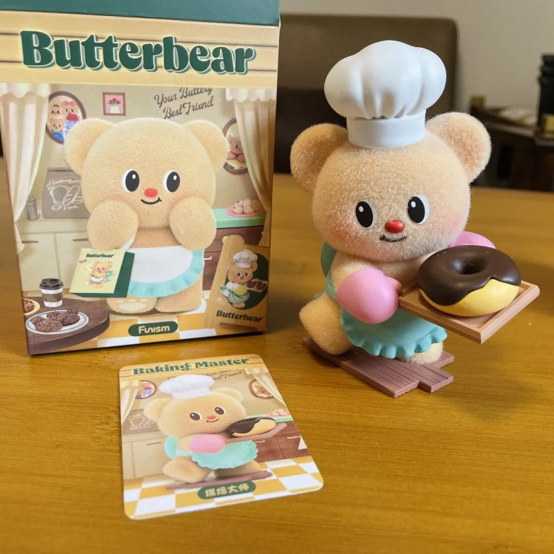 FUNISM Butter Bear Bakery Series - Collectible Blind Box Figures Welcome to the Whimsical World of Butter Bear Bakery!