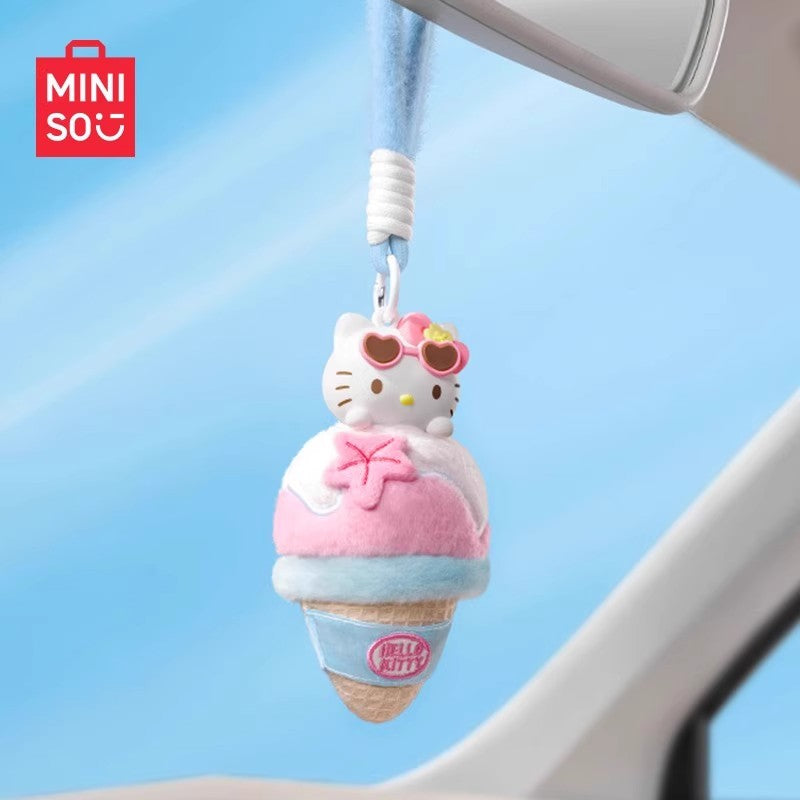 MINISO Hello Kitty Summer Tan Series Plush Air Freshener Blind Box
