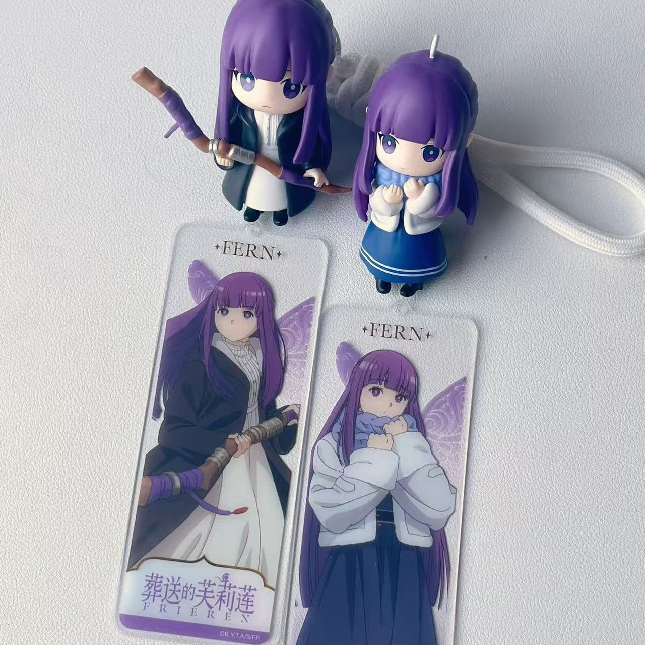 Frieren Chibi Keychain Blind Box 2.6 in – Official PVC | US Seller