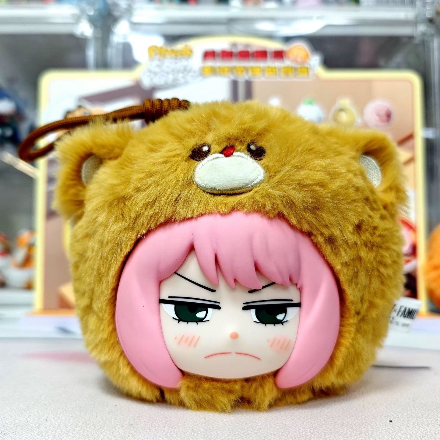 EAKI SPY x FAMILY Anya Animal Party Plush Keychain Blind Box Mystery Collectible Toy