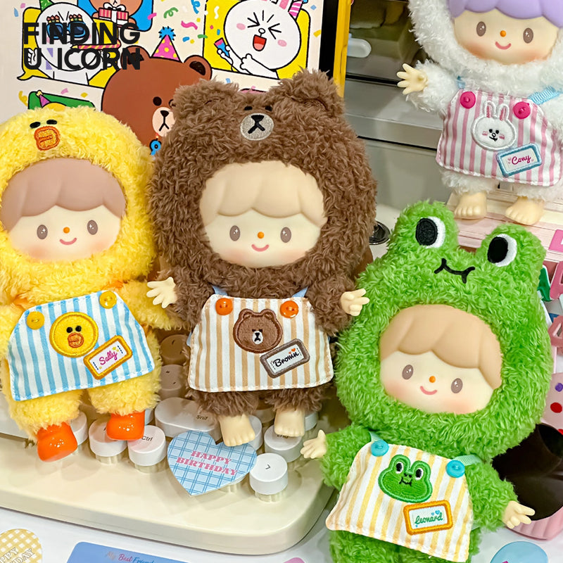 FINDING UNICORN × LINE FRIENDS zZoton Blind Box Figure | US Seller Fast Ship