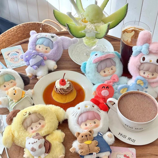 F.UN zZoton Sanrio Love-League Buddies Blind Box Plush Doll