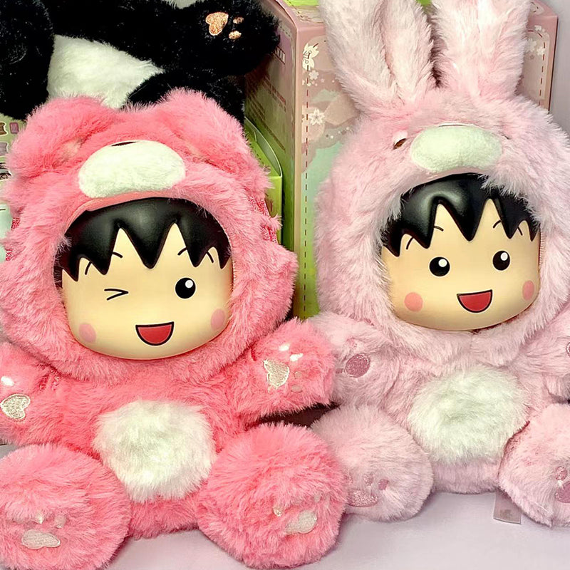 Sakura Chibi Maruko Chan Dress-up Party Plush Series Blind Box US Ship