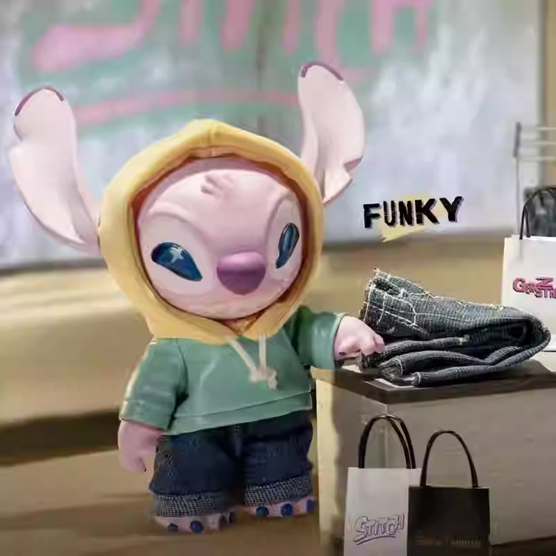 Disney x Miniso Stitch GenZ Street Series Blind Box Keychain Figure 100% Authentic