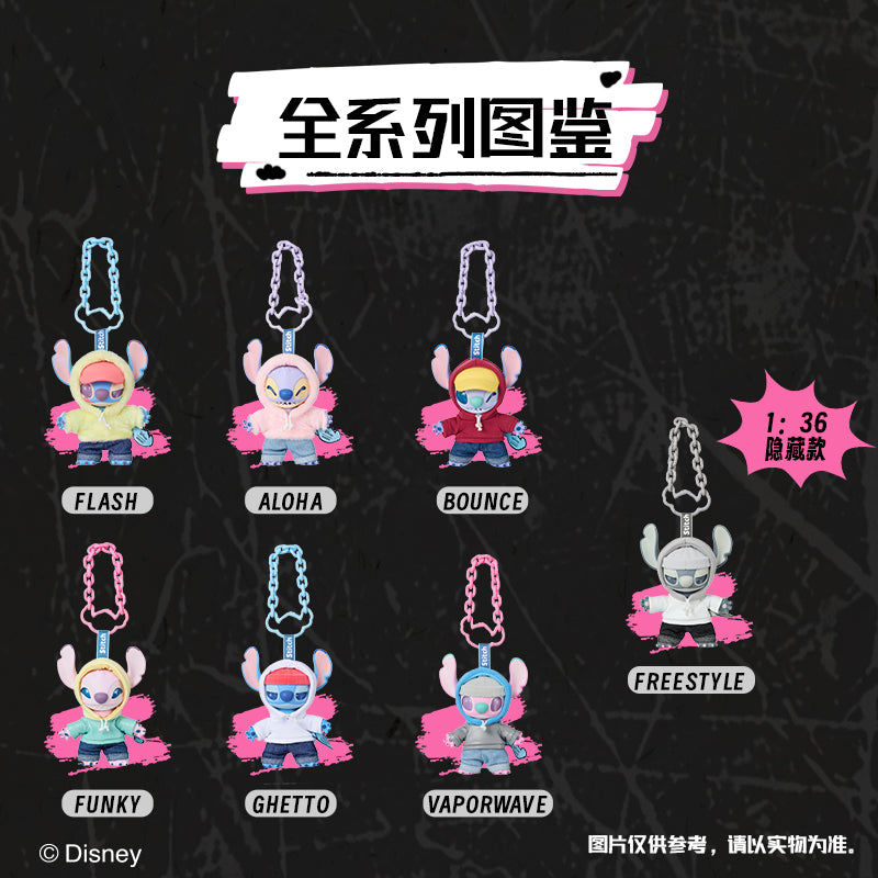 Disney x Miniso Stitch GenZ Street Series Blind Box Keychain Figure 100% Authentic