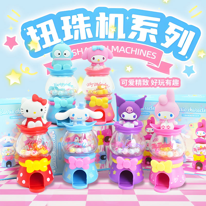 Sanrio Mini Gumball Machine Bracelet Blind Box My Melody Kuromi Hello Kitty