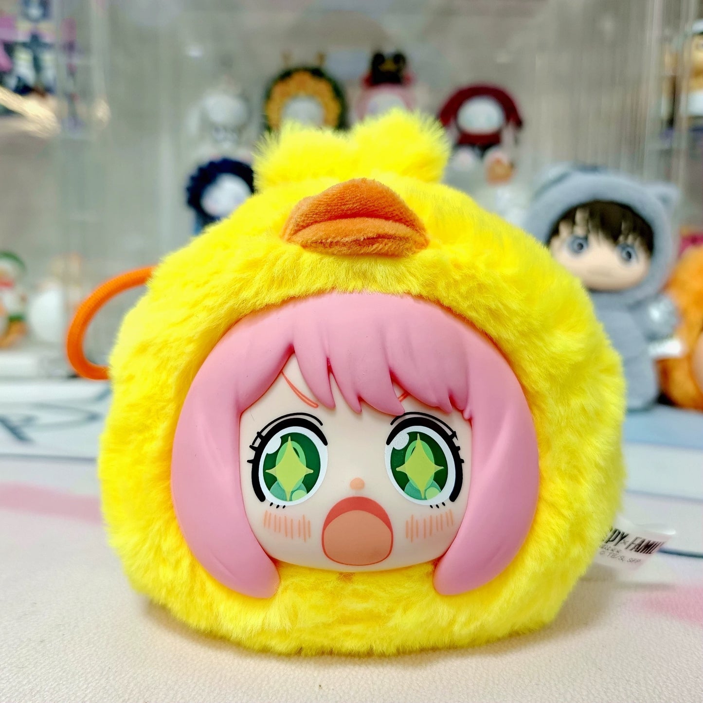 EAKI SPY x FAMILY Anya Animal Party Plush Keychain Blind Box Mystery Collectible Toy