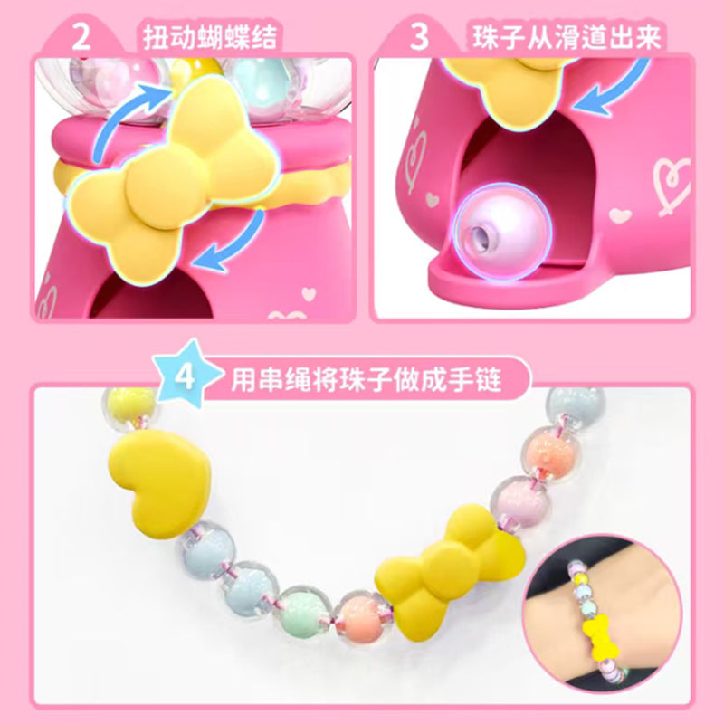 Sanrio Mini Gumball Machine Bracelet Blind Box My Melody Kuromi Hello Kitty