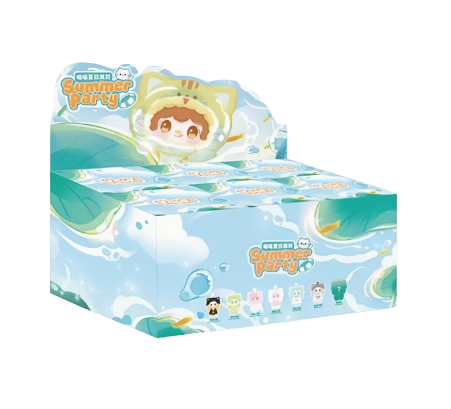 Yooki Summer Party Blind Box Plush Figure Cute Collectible Vinyl Doll