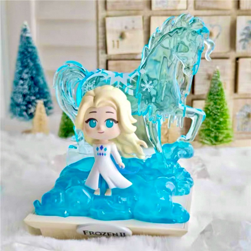 52TOYS Disney Frozen II Aurora Dream Blind Box Figure with LED Base Light